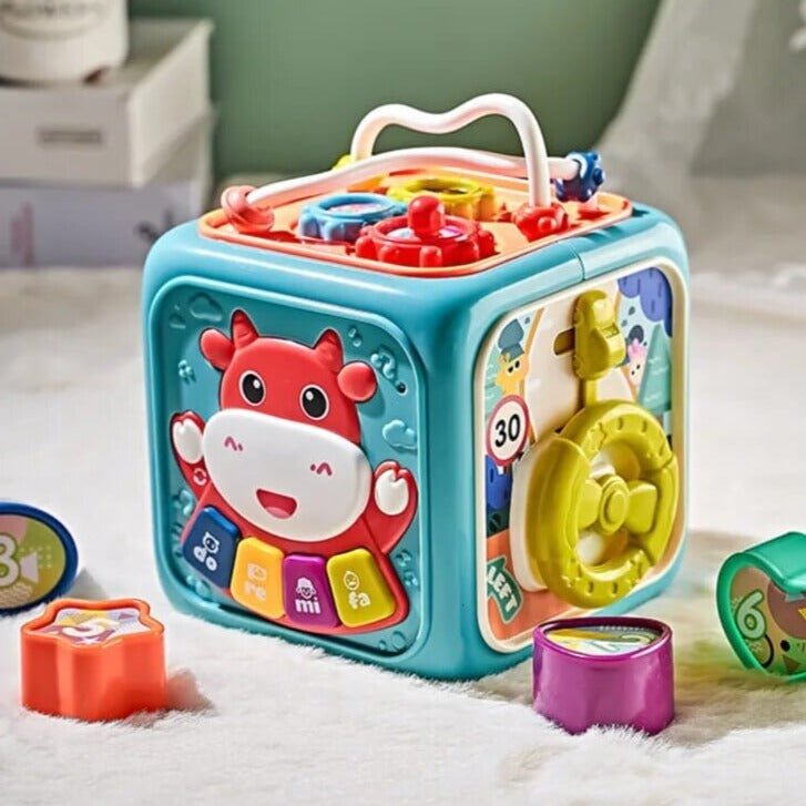 7 In 1 Baby Activity Cube - Baby Bubble Store