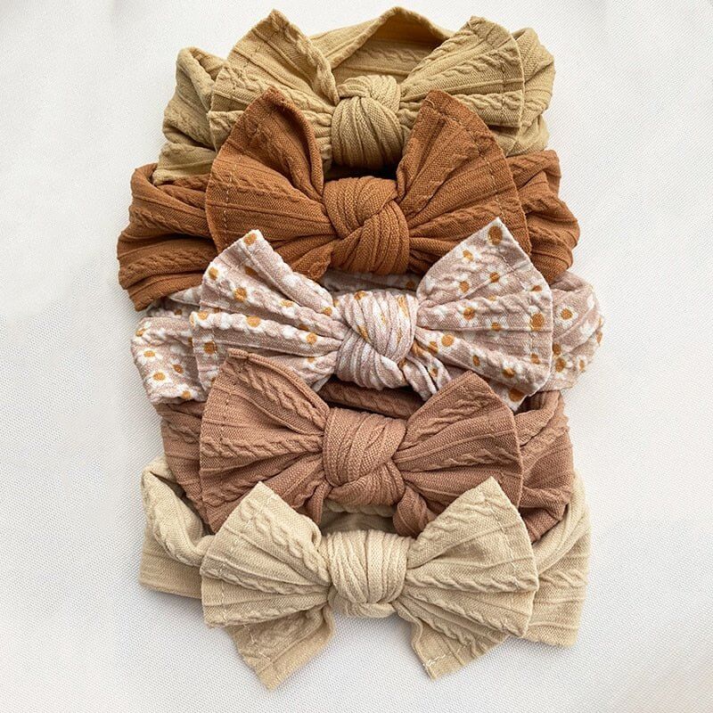 Baby Cable Knit Turban Headbands - Baby Bubble Store