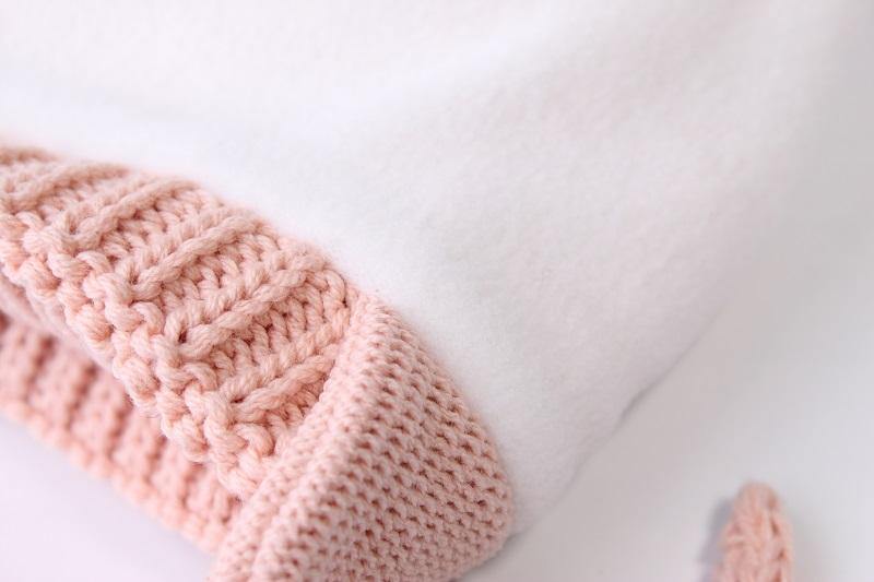 Baby Cotton Knitted Earflap Beanie Bonnet Cap - Baby Bubble Store