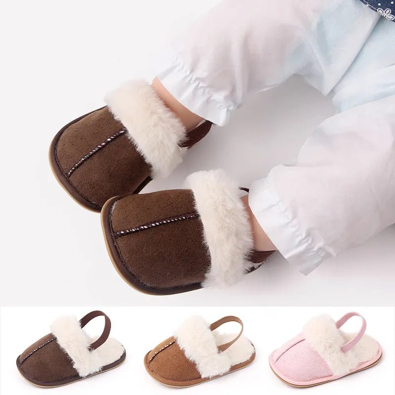 Baby Fur Slippers - Baby Bubble Store