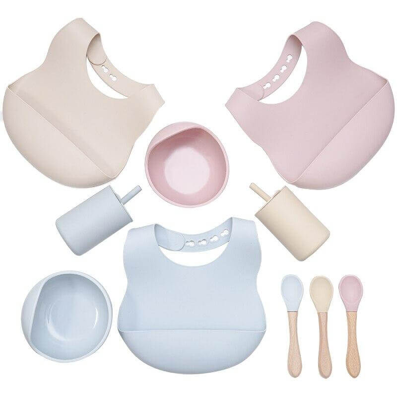 Baby Silicone Feeding Set - Baby Bubble Store