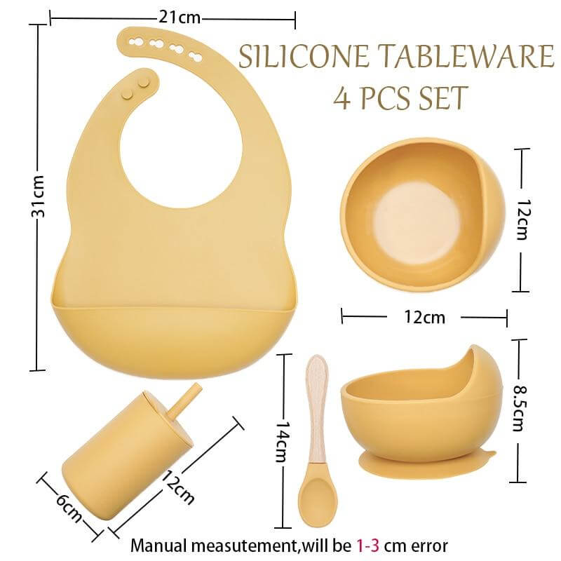 Baby Silicone Feeding Set - Baby Bubble Store