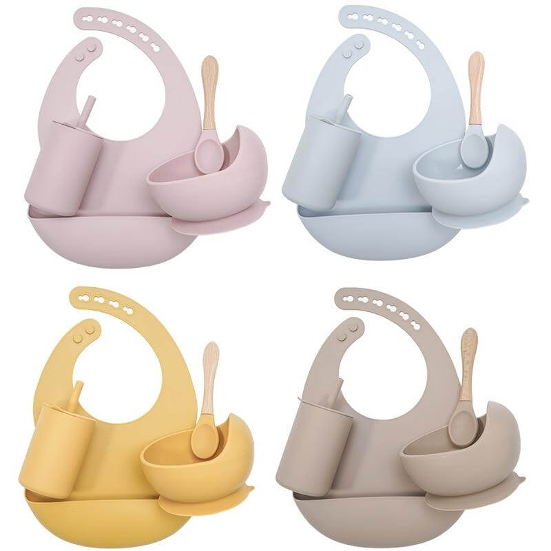 Baby Silicone Feeding Set - Baby Bubble Store