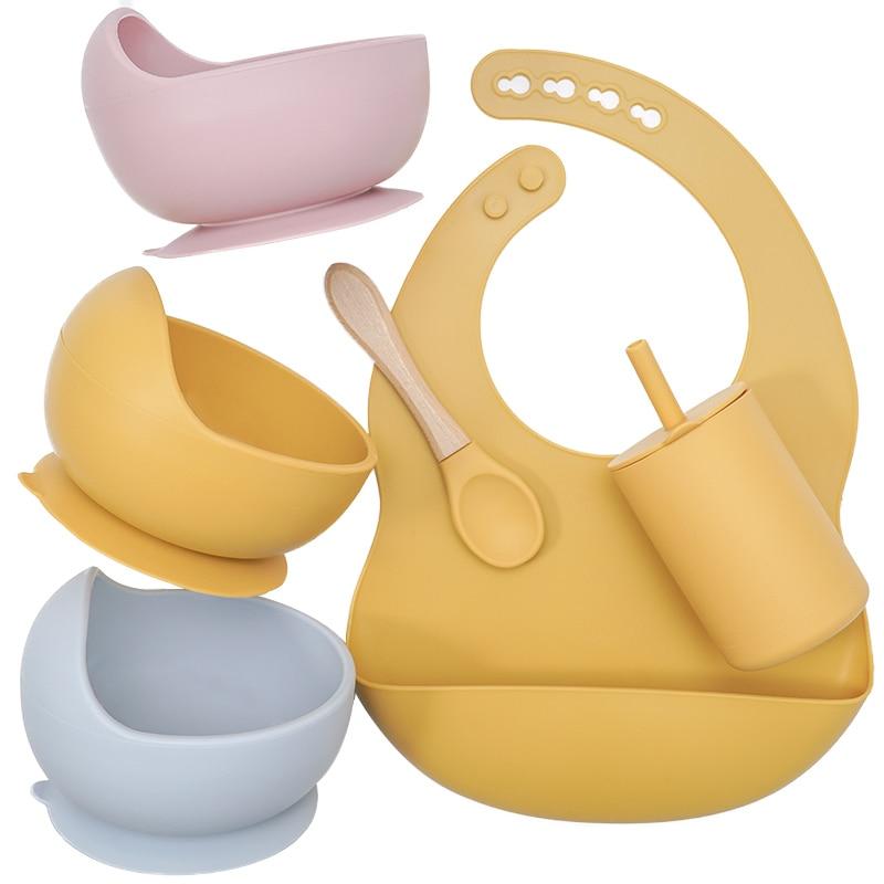 Baby Silicone Feeding Set - Baby Bubble Store