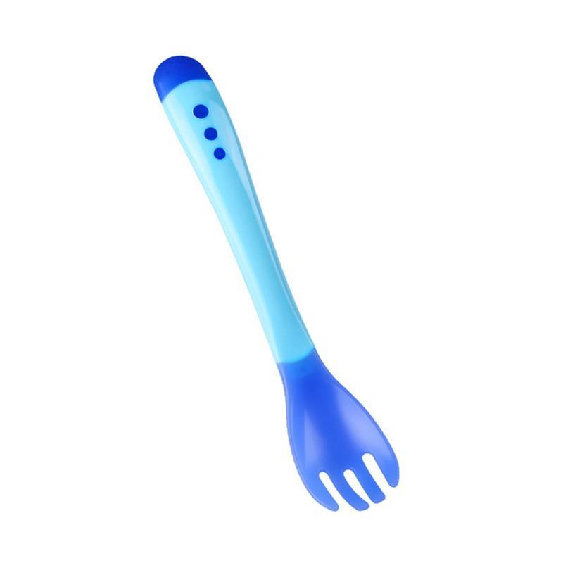 Baby Silicone Fork & Spoon - Baby Bubble Store