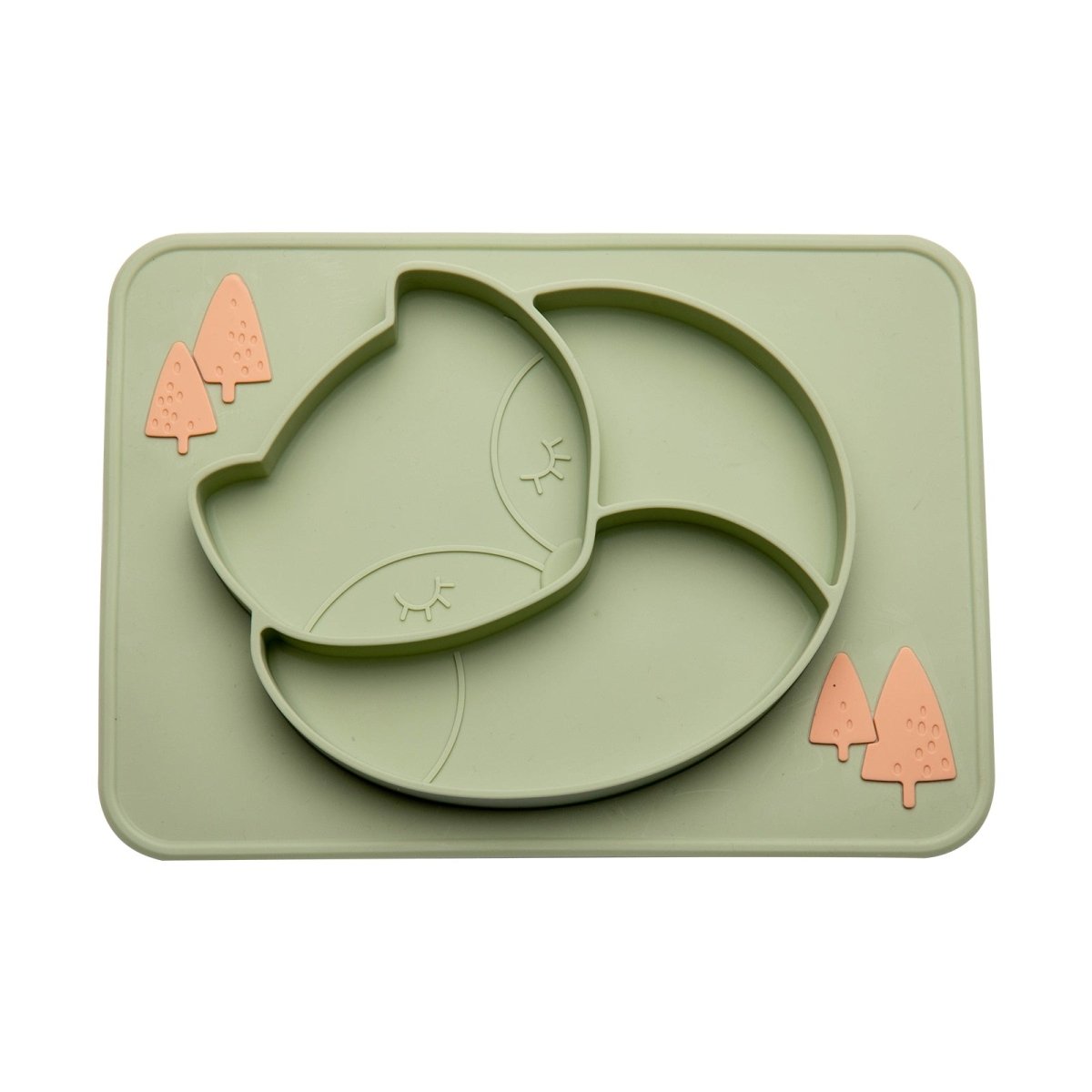 Silicone Baby Dining Plate - Baby Bubble Store