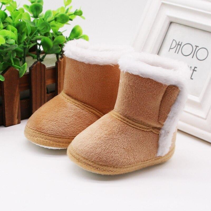 Soft Sole Fur Snow Booties - Baby Bubble Store