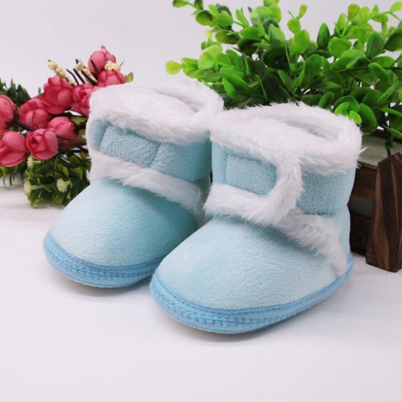 Soft Sole Fur Snow Booties - Baby Bubble Store