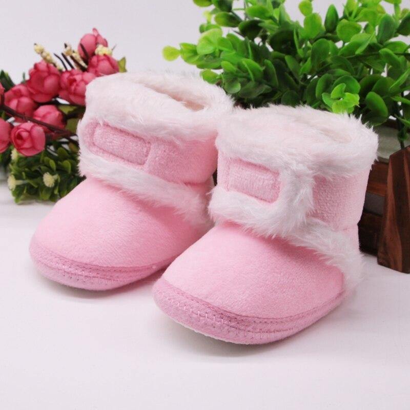 Soft Sole Fur Snow Booties - Baby Bubble Store